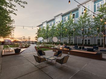 Central courtyard